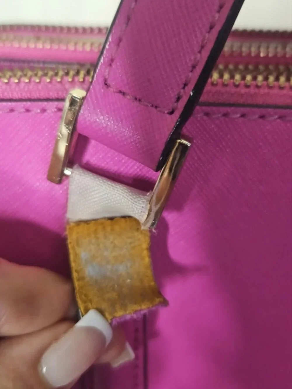 Kate Spade Newbury Lane Small Loden Satchel - Hot Pink